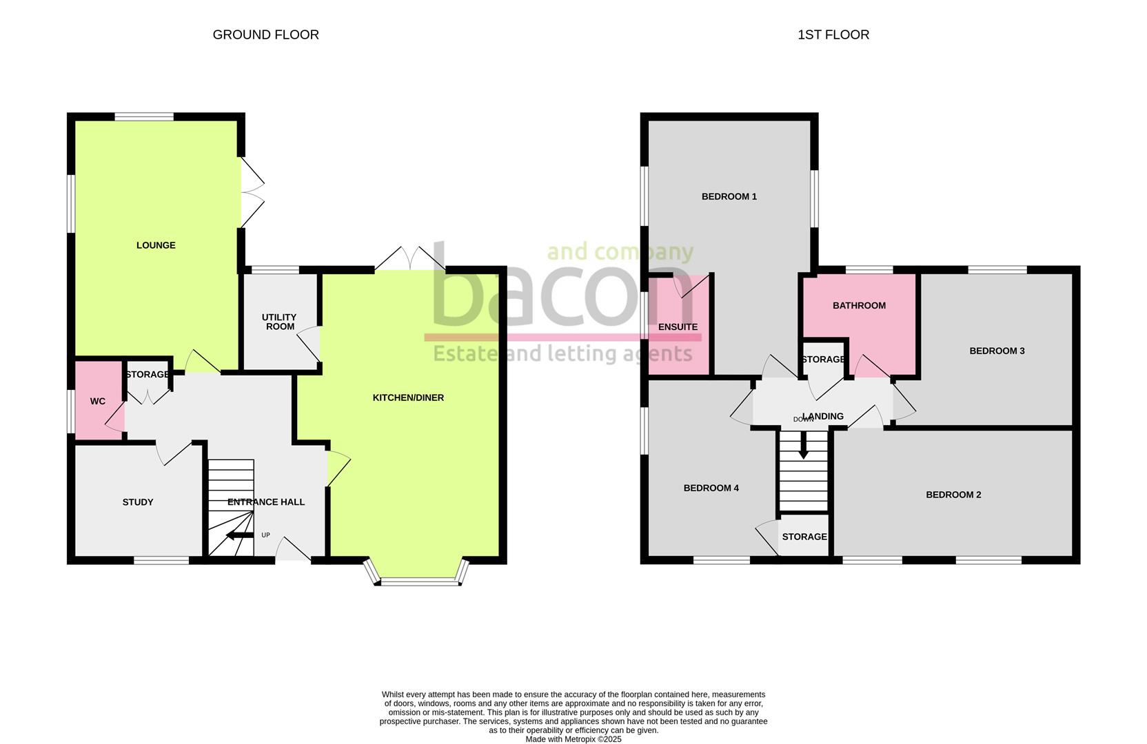 Floor Plan | House - Detached | Ecclesden Park, Angmering, BN16 | For Sale